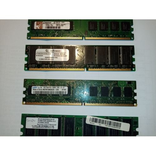 BARETTE DE MEMOIRE ORDINATEUR DE BUREAU