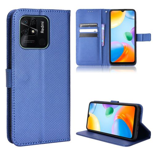 Coque Xiaomi Redmi 10c,Etui Pour Xiaomi Redmi 10c,Coque En Cuir Pour Xiaomi Redmi 10c,Convient A Etui La Xiaomi Redmi 10c,Bleu