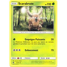 Pokémon - 4/214 - Scarabrute - Sl8 - Soleil Et Lune - Tonnerre Perdu - Peu Commune