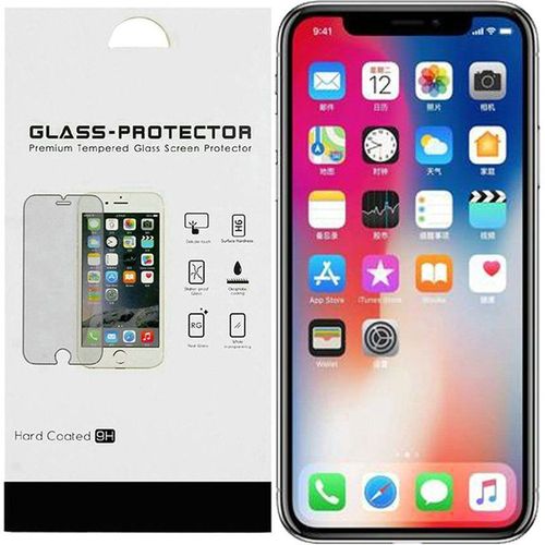 Film De Protection Protecteur D'écran En Verre Trempé Transparent Pour Apple Iphone Xr