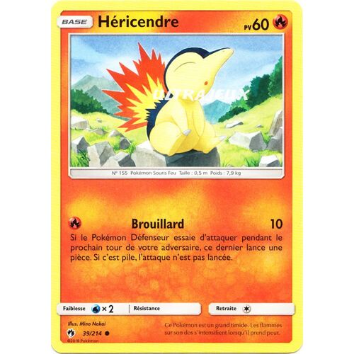 Pokémon - 39-R/214 - Héricendre - Reverse