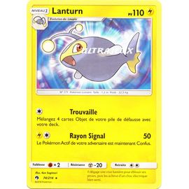 Pokémon - 74/214 - Lanturn - Sl8 - Soleil Et Lune - Tonnerre Perdu - Rare