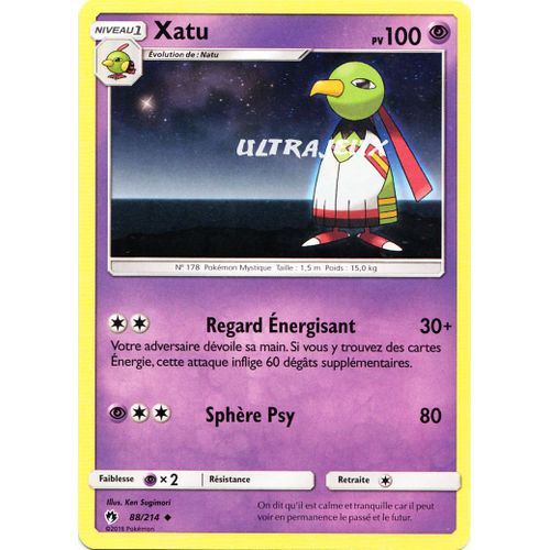 Pokémon - 88-R/214 - Xatu - Reverse