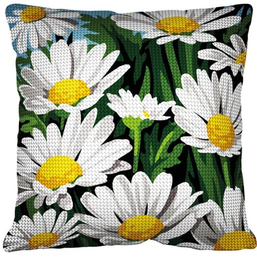 Kit Coussin Canevas Marguerites - Se1903.225