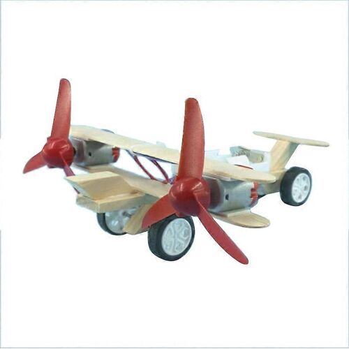 Bricolage Avion Enfants Puzzles En Bois Hélicoptère Étudiants Modèle à La Main Planeur Kit D'assemblage Garçons Scienc