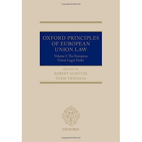 Oxford Principles Of European Union Law