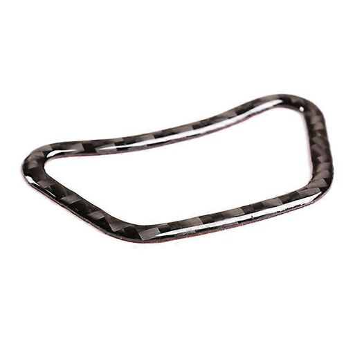 Nouveau Intérieur Intérieur En Fibre De Carbone Souple Centre De Contrôle Menu Bouton De Cadre De Couverture De Cadre Pour Série 5 E60 / E61 200