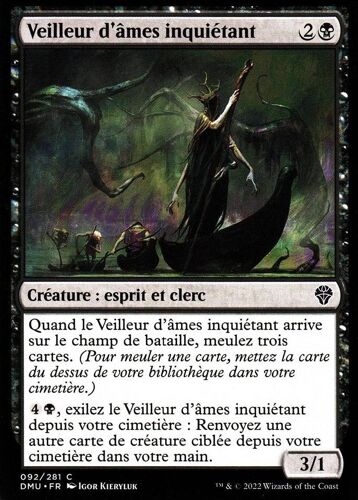 Veilleur D'âmes Inquiétant - Magic - Dominaria Uni - C - 92/281