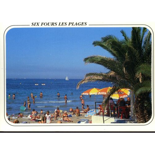 Carte Postale De Six Fours Les Plages (Var) La Plage Bonnegrace (Réf.17)