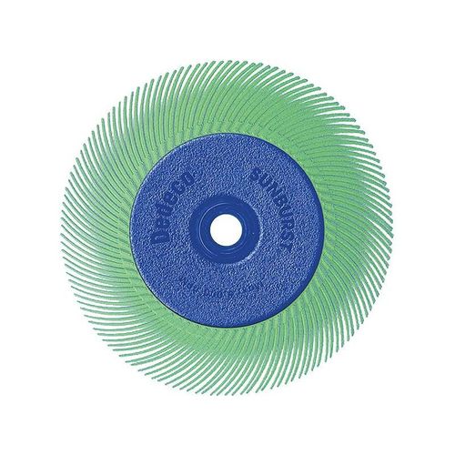 Brosse abrasive radiale Ø 150 x 12.7 x 25.4 mm P 120 grise. Type TC Tyrolit