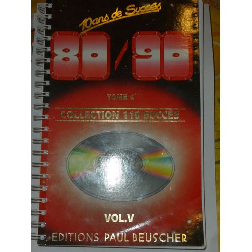 Collection 110 Succès. Tome 2. Année 80/90. Vol. V
