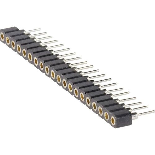 BKL Electronic Barrette femelle (de précision) Nbr de rangées: 1 Nombre de pôles par rangée: 20 10120700 1 pc(s)