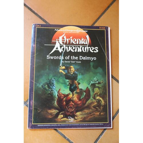 Swords Of The Daimyo - Oriental Adventures - Oa1 - 1986 - Advanced Dungeons & Dragons Ad&d Add
