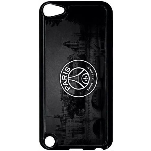 Coque Pour Smartphone - Club Psg Paris Saint Germain Vintage - Compatible Avec Apple Ipod Touch 5 - Plastique - Bord Noir