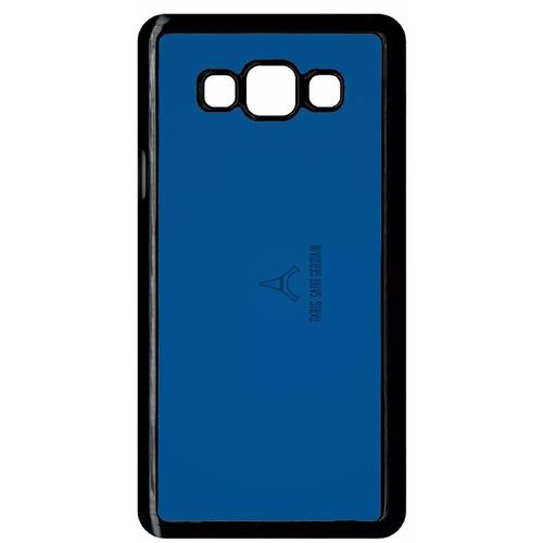 Coque Pour Smartphone - Club Psg Paris Saint Germain Sombre - Compatible Avec Samsung Galaxy A7 (2015) - Plastique - Bord Noir