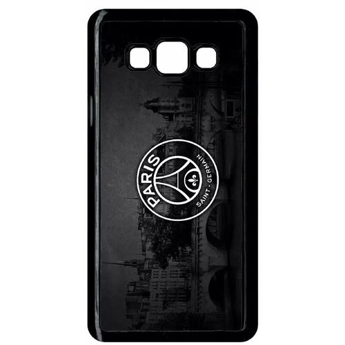 Coque Pour Smartphone - Club Psg Paris Saint Germain Vintage - Compatible Avec Samsung Galaxy A7 (2015) - Plastique - Bord Noir