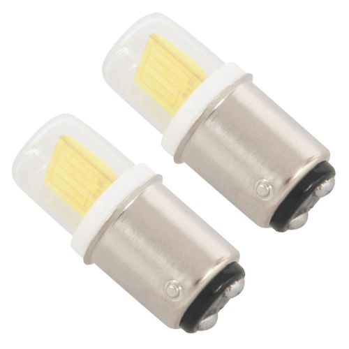 2x Ba15d Ampoule Led 3w 110v 220v Ac Non-Dimming 300 Lumens Cob 1511 Led Lampe Blanc Pour Chandeli