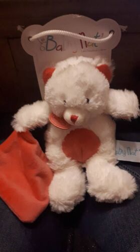 Babynat Ours Mouchoir Câlin Pantin Rose Framboise Fushia Bn 071