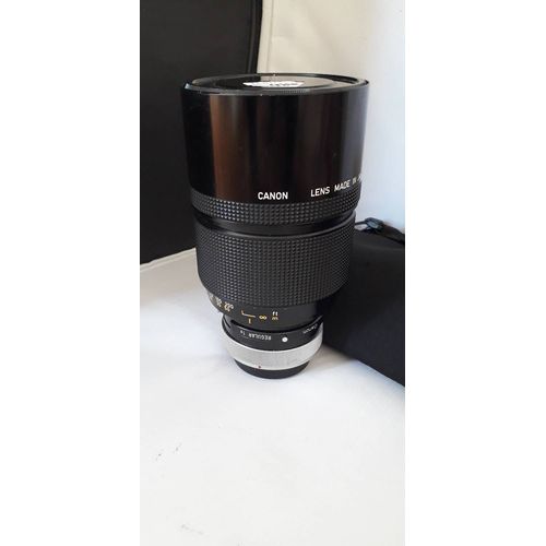 CANON REFLEX LENS 500 mm F8 SSC 12326 500mm a miroir