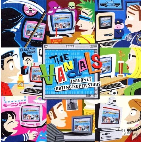 The Vandals - Internet Dating Super Studs [Vinyl Lp] Black, Colored Vinyl, Pink