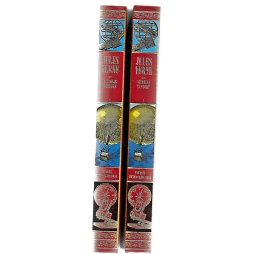 Jules Vernes Voyages Extraordinaires Mathias Sandorf Tome 1 Et Tome 2 Éditions Crémille