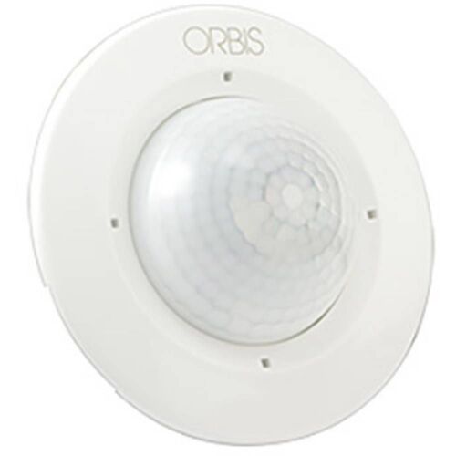 Détecteur de mouvements ORBIS Zeitschalttechnik OB133412 pour l'intérieur en saillie, plafond 360 ° blanc IP20