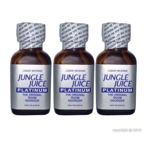 Poppers Jungle Juice Platinum X 3 24ml Big Poppers Propyle Jungle Juice Platinum X 3 Jungle Juice