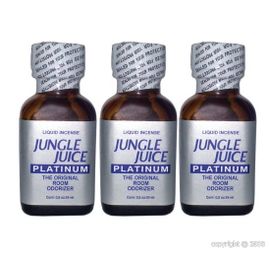 Poppers Jungle Juice Platinum X 3 24ml Big Poppers Propyle Jungle Juice Platinum X 3 Jungle Juice
