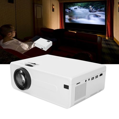 Mini projecteur 4 pouces Portable haute définition Wifi LED projecteur domestique 100V à