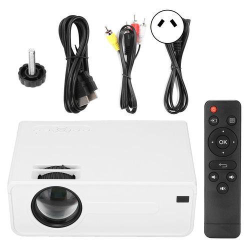 Mini projecteur 4 pouces Portable haute définition Wifi LED projecteur domestique 100V à