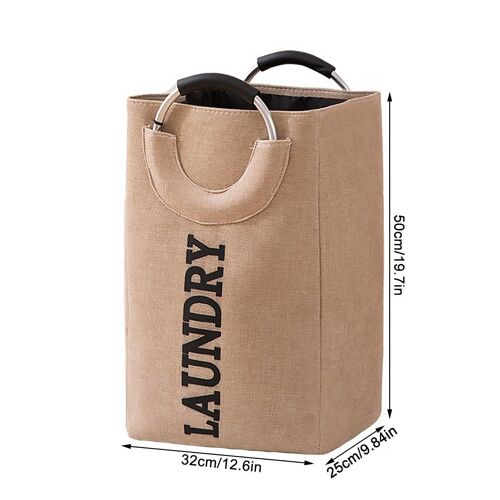 Panier À Linge Pliable Avec Poignée En Anneau, Sac De Rangement Pour Vêtements Sales, Bac De Lavage Pliable, Organisateur De Jouets