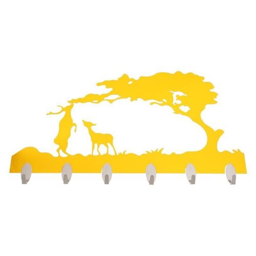 Crochet De Rangement Pour Miroir De Salle De Bain, 1 Pièce, Design De Paysage Acrylique, Crochet De Rangement Pour Miroir De Cuisine