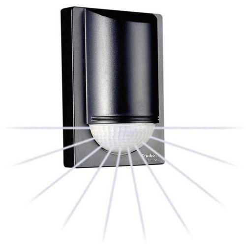 Détecteur de mouvements Steinel IS2180-2SW pour l'extérieur, pour l'intérieur en saillie 180 ° noir IP54