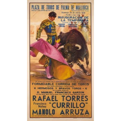 Affiche Corrida