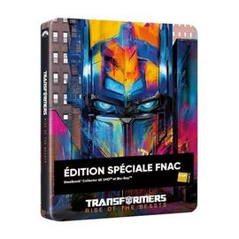 Transformers : Rise Of The Beasts - Exclusivité Fnac Boîtier Steelbook - 4k Ultra Hd + Blu-Ray