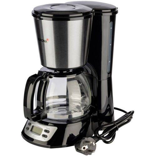 Cafetière Korona 12113 Noir, Acier Inoxydable