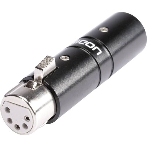 Adaptateur XLR Hicon HI-X3X5-MF XLR mâle - XLR femelle 1 pc(s)