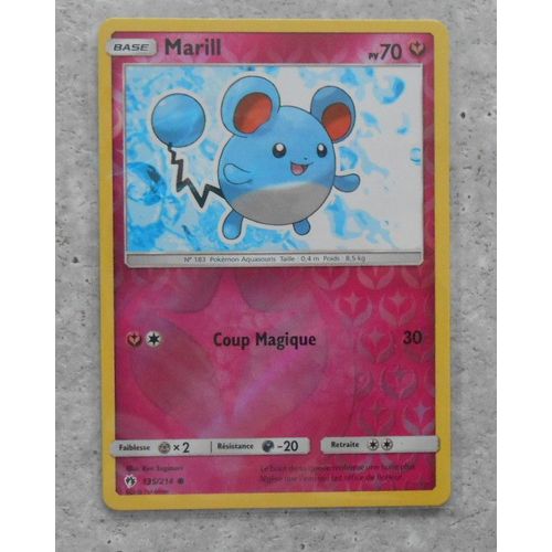 Marill Reverse 135/214 - Sl8 - Tonnerre Perdu - Vf