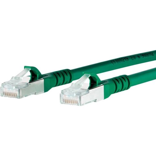 Câble de raccordement réseau RJ45 CAT 6A S/FTP Metz Connect - [1x RJ45 mâle - 1x RJ45 mâle] -