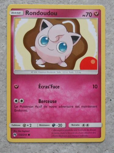 Rondoudou 133/214 - Sl8 - Tonnerre Perdu - Vf