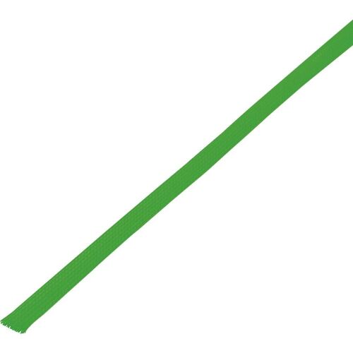 Gaine tressée TRU COMPONENTS CBBOX0814-GN 1571641 vert PET 8 à 14 mm 10 m