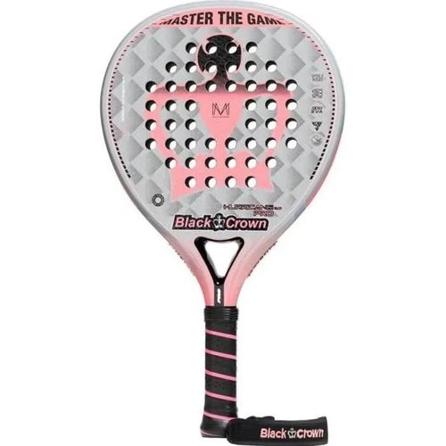 Raquette De Padel Black Crown Hurricane Pro 2 - Gris/Rose - Tu