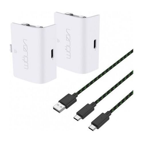 Venom Lot De 2 Piles Rechargeables Pour Manette Xbox Series X Xbox Series S Blanc