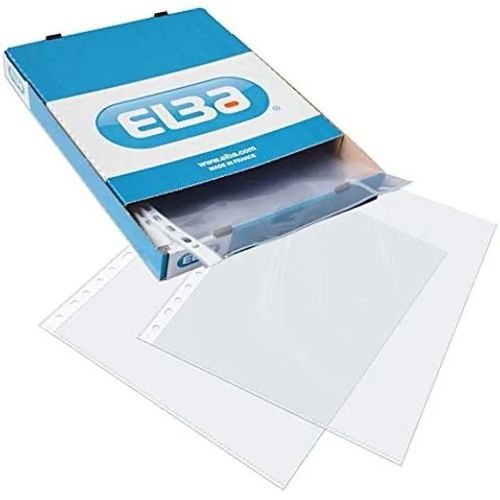 Étui Multiperceuse - Elba - Standard Folio - 70 Microns - Transparent - Boîte De 100 Unités