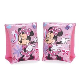 Brassards Gonflables Pour Enfants De 3 À 6 Ans Bestway 17x12 Cm Design De Minnie Mouse Double Chambre À Air
