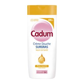 Gel Douche Cadum Crème Douche Surgras Beurre De Karité 400ml 
