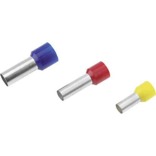 18 2198 Cimco Embout simple d'extrémité de câble 1 x 0.50 mm² x 8 mm partiellement isolé orange 100 pc(s)