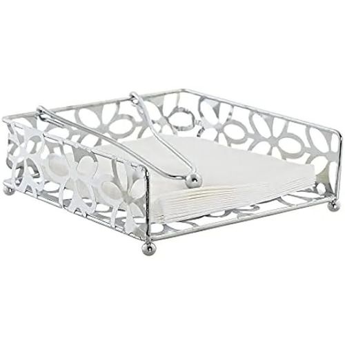 Porte-serviettes - DKD Home Decor - Marguerite - Multicolore - Plastique - 41x41x22 cm