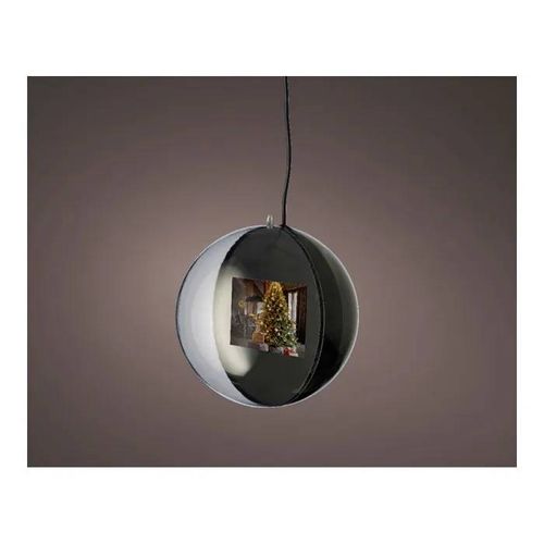 décoration de noël avec écran vidéo ø15cm
