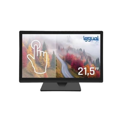 Iggual MTL21CP 21.5? 1080p 60Hz Resistivo Full HD Táctil USB HDMI VGA